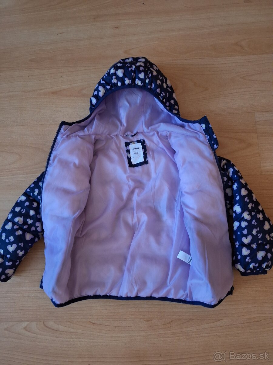 Prechodná dievčenská bunda v. 122/128 - 3