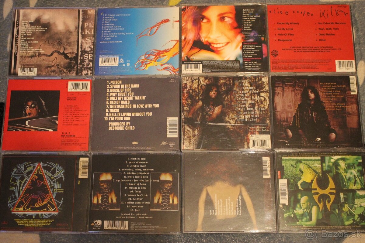 Rock Metalové CD - 3