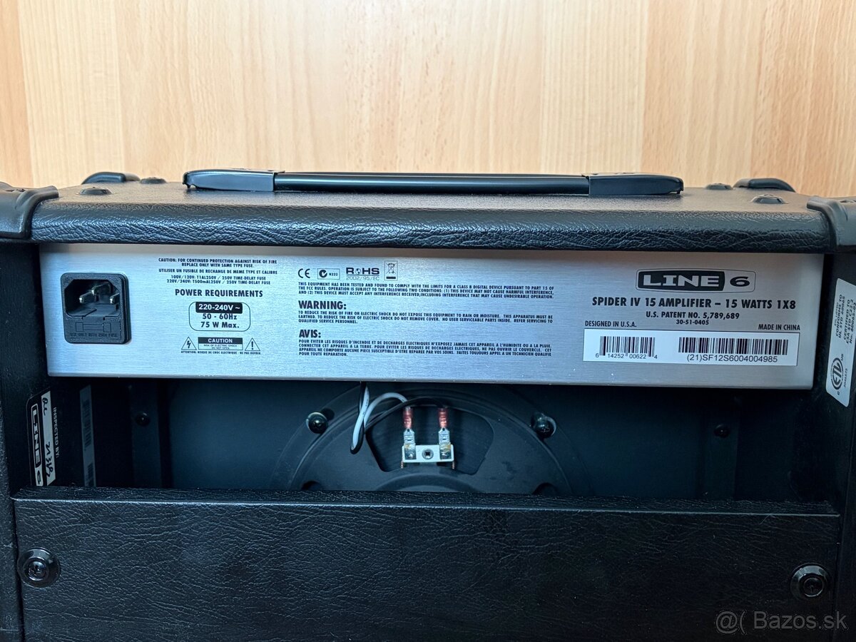 Gitarové kombo Line 6 Spider IV 15 - 3