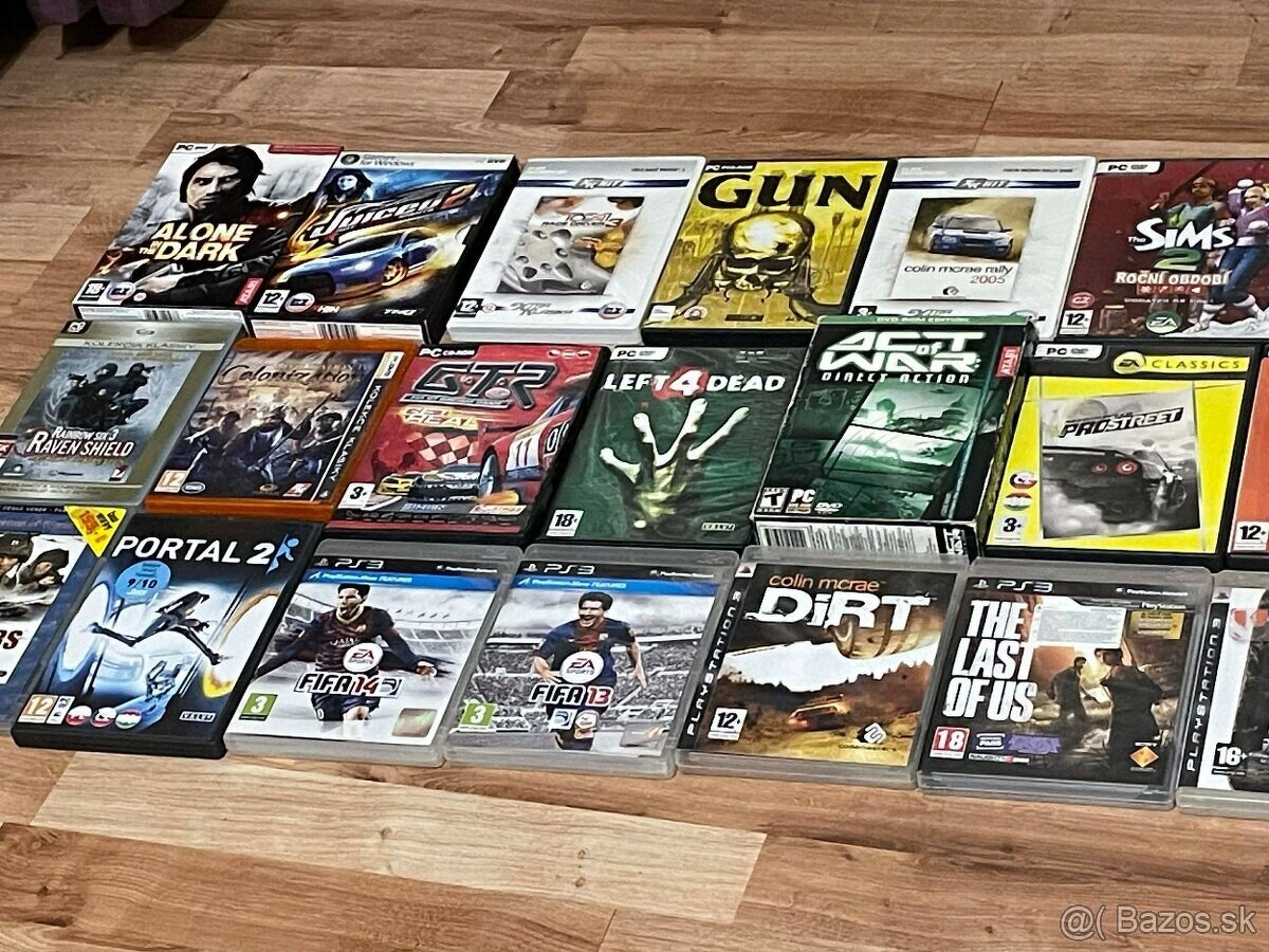 Predam zbierku PC a Playstation hier - 3