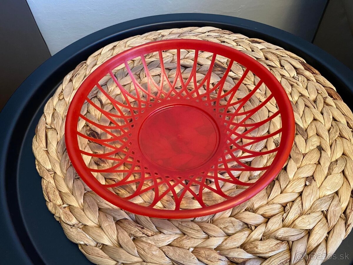 Retro plastový košík - 3
