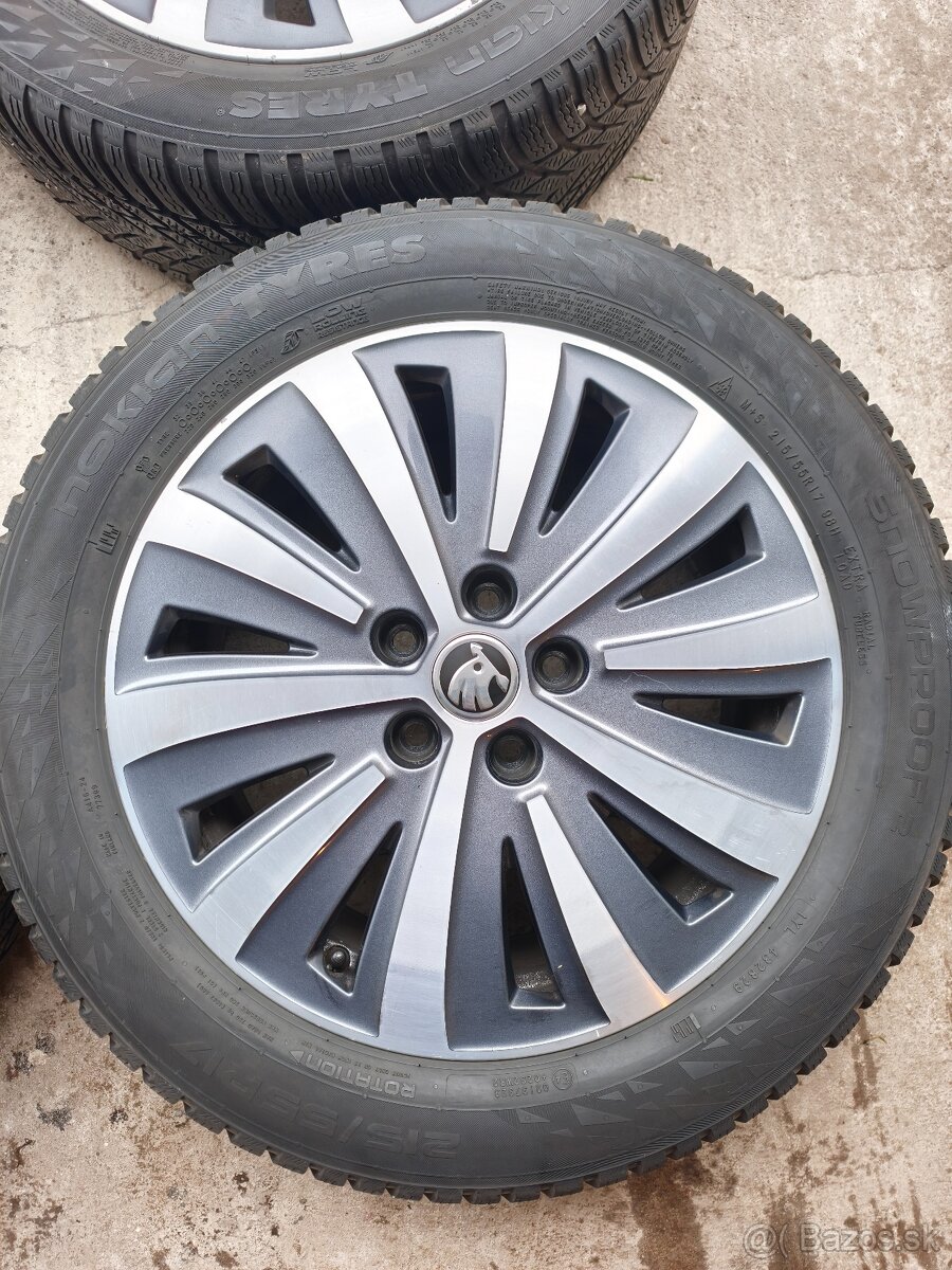 Zimné komplety Škoda 215/55 R17 98H - 3
