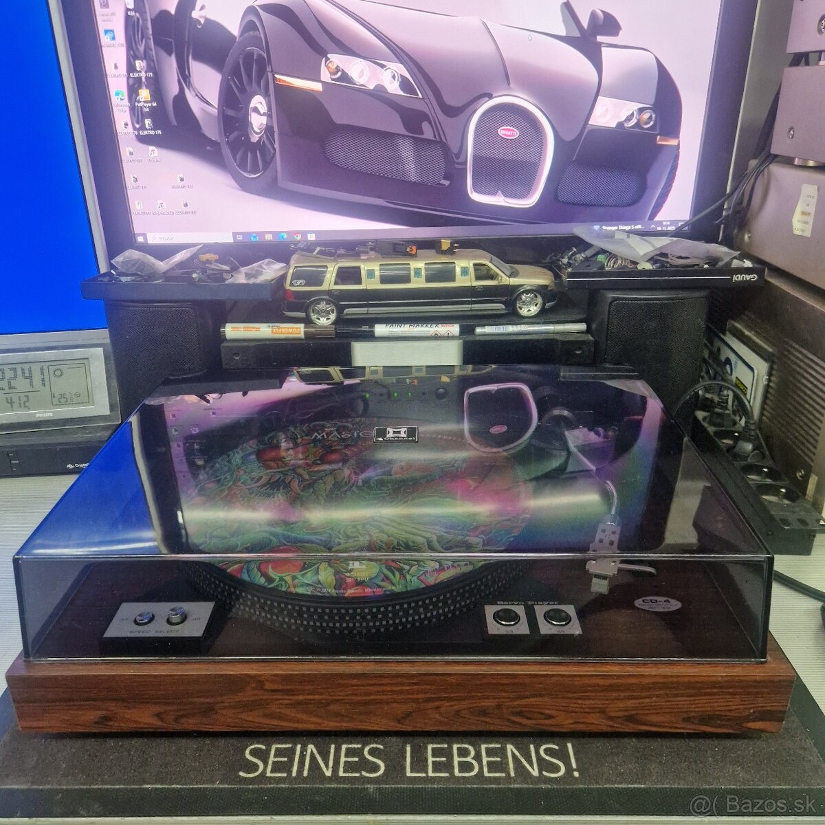 JVC GL-500 CD4...4 kanálový gramofon , DC servo , prenoska A - 3