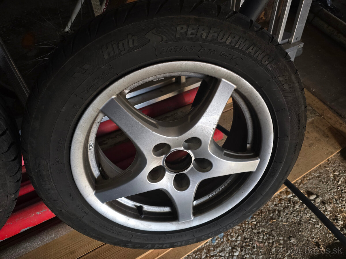Elektróny 5x115r16 + pneu 205/55r16 - 3