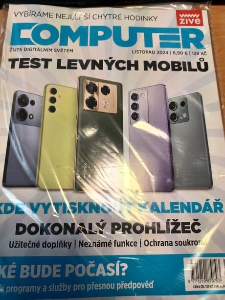 Predam nove časopisy Chip score level - 3