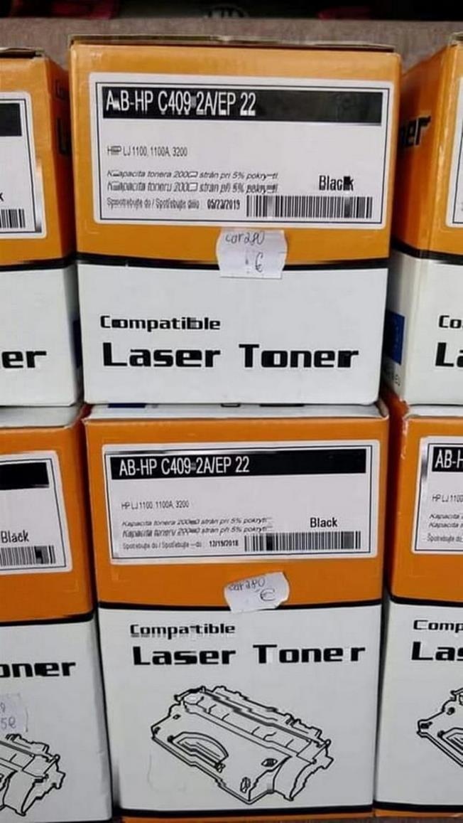 Tonery HP, OKI - 3