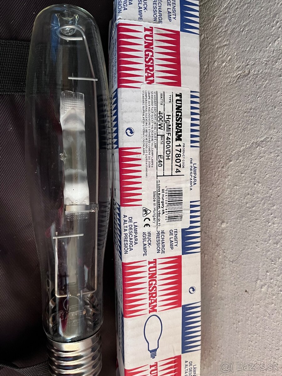 Halogenidová výbojka 400W - 3