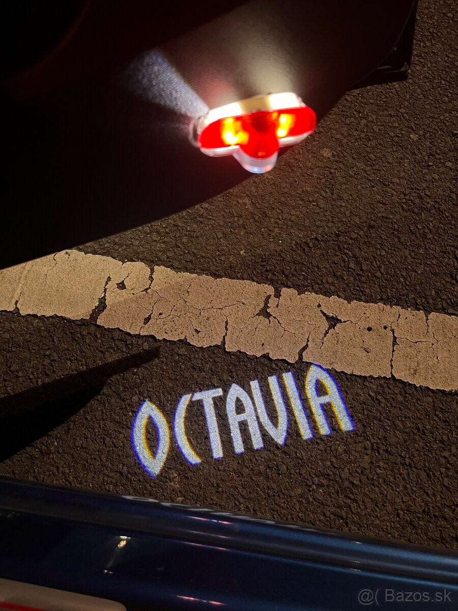 Led logo projektory Škoda VRS / Octavia - 3