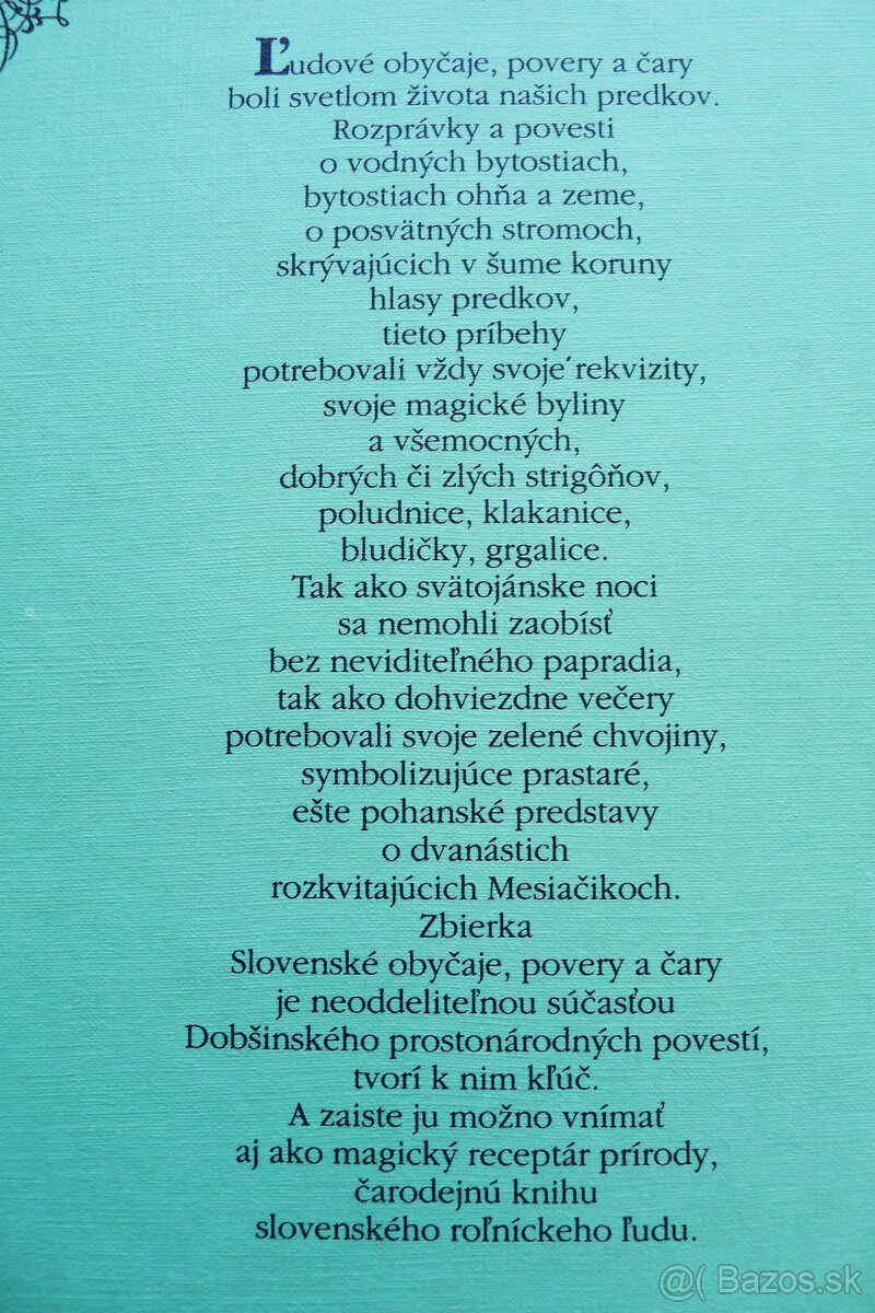 Pavol Dobšinský - Slovenské obyčaje, povery a čary - 3