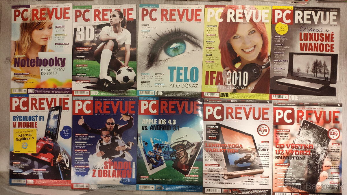 casopisy yop, PC REVUE, PC SPACE, FANTAZIA, pevnost - 3