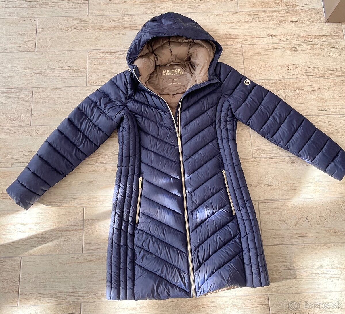 Dámska prechodná bunda Michael Kors, tmavomodrá, veľkosť S - 3