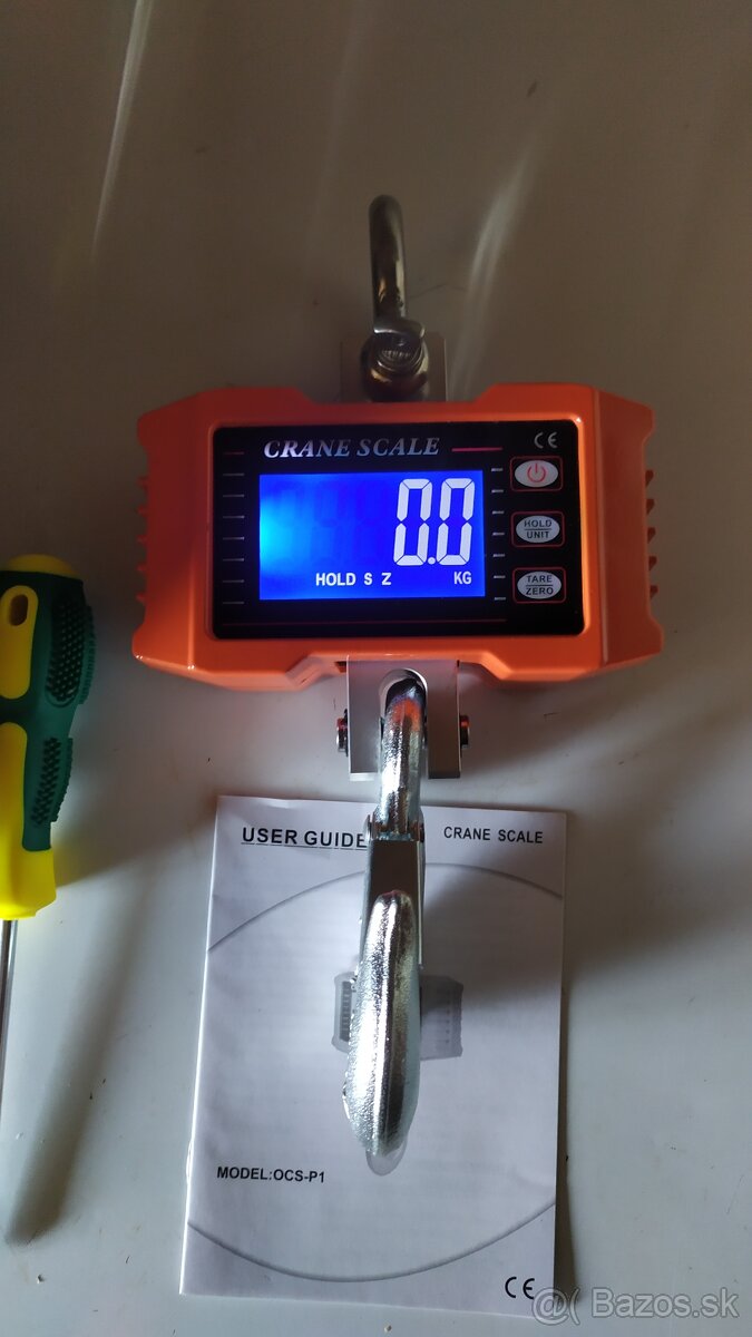 Digitálna závesna vaha 300,500,1000kg - 3