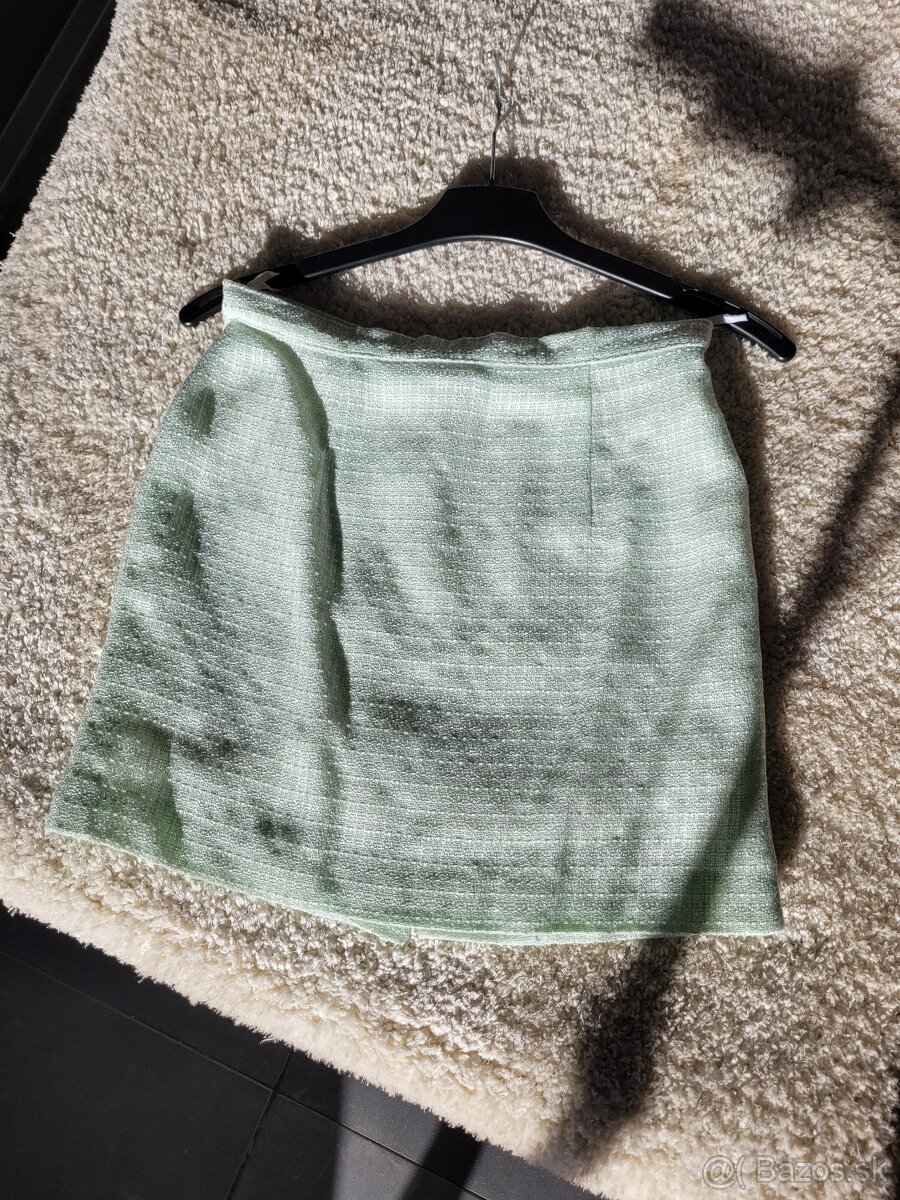 Ručne šitý kostým s vreckami (sako a sukňa), Veľkosť S. - 3