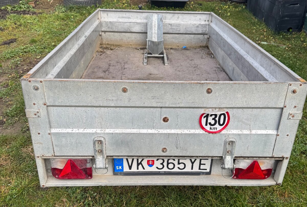 Predám prívesny vozik sklapaci 750kg - 3