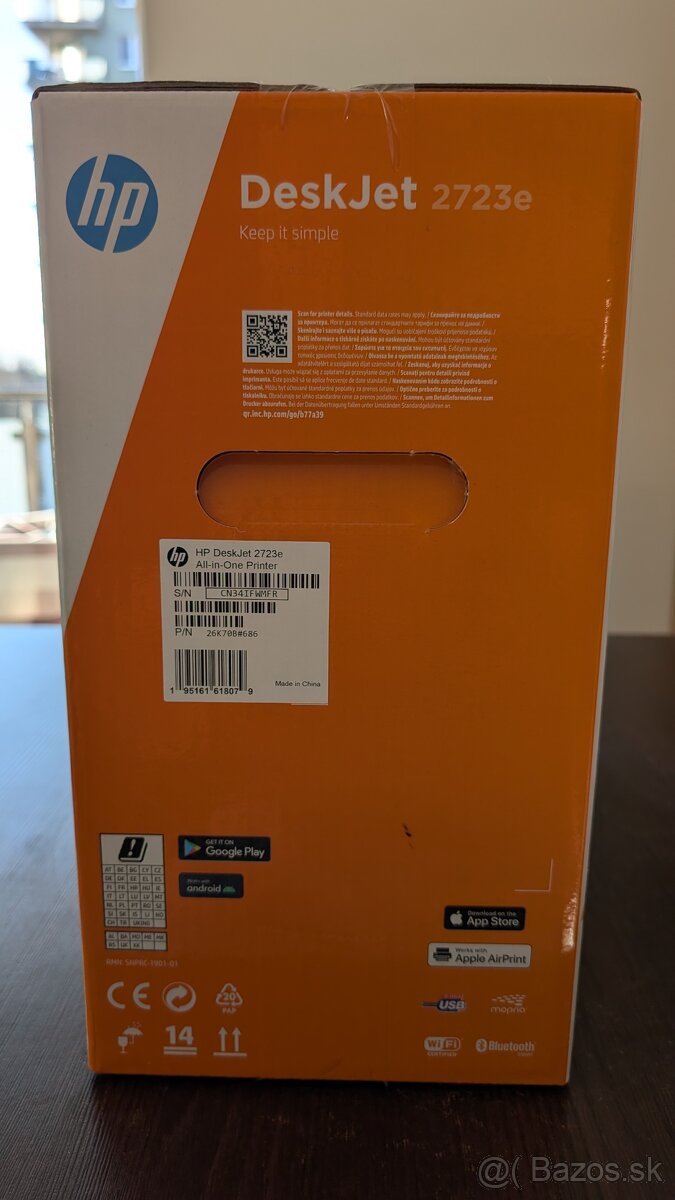 Nová nerozbalená tlačiareň HP DeskJet 2723e - 3