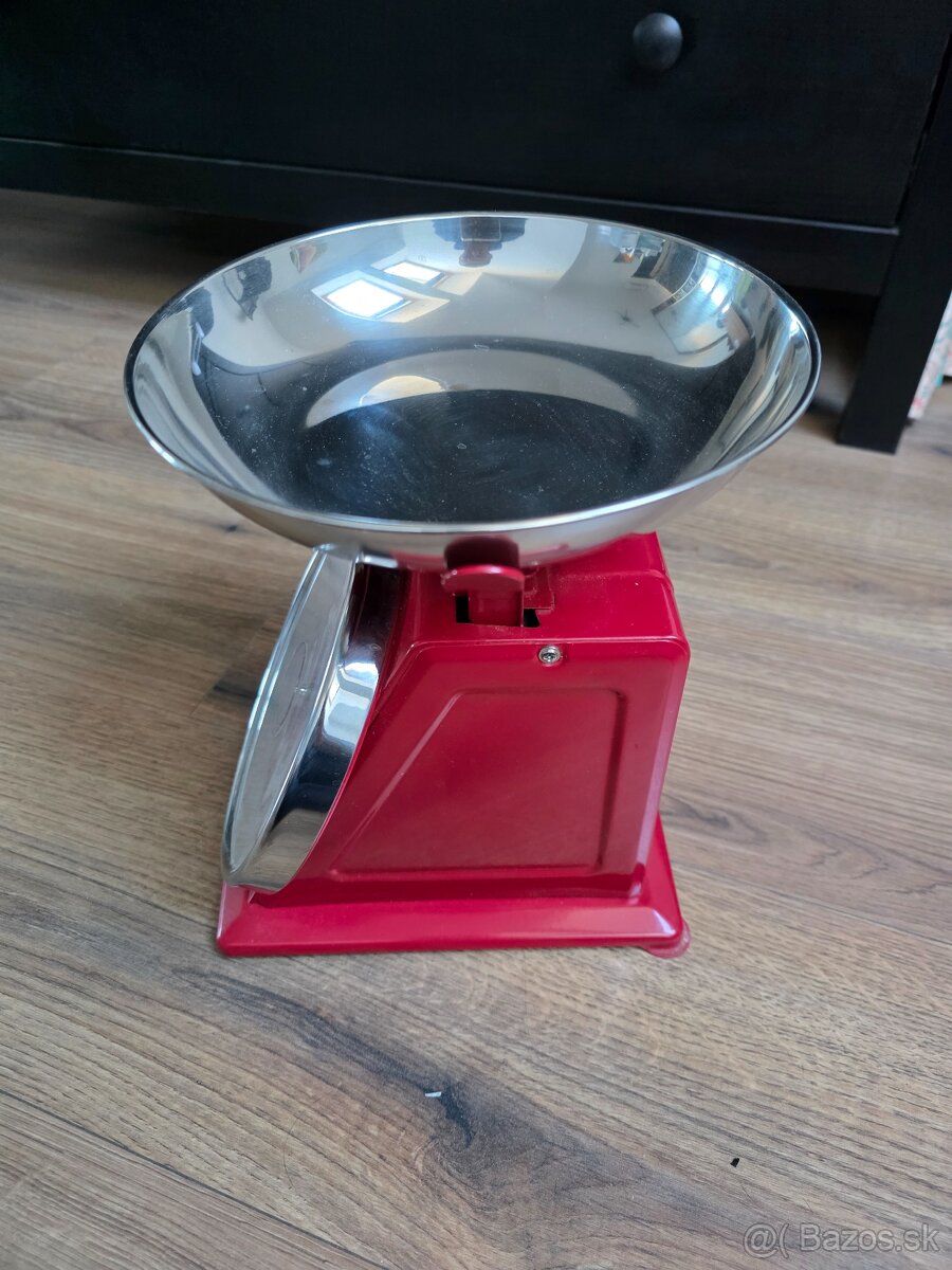Retro mechanická kuchynská váha celokovová - 3