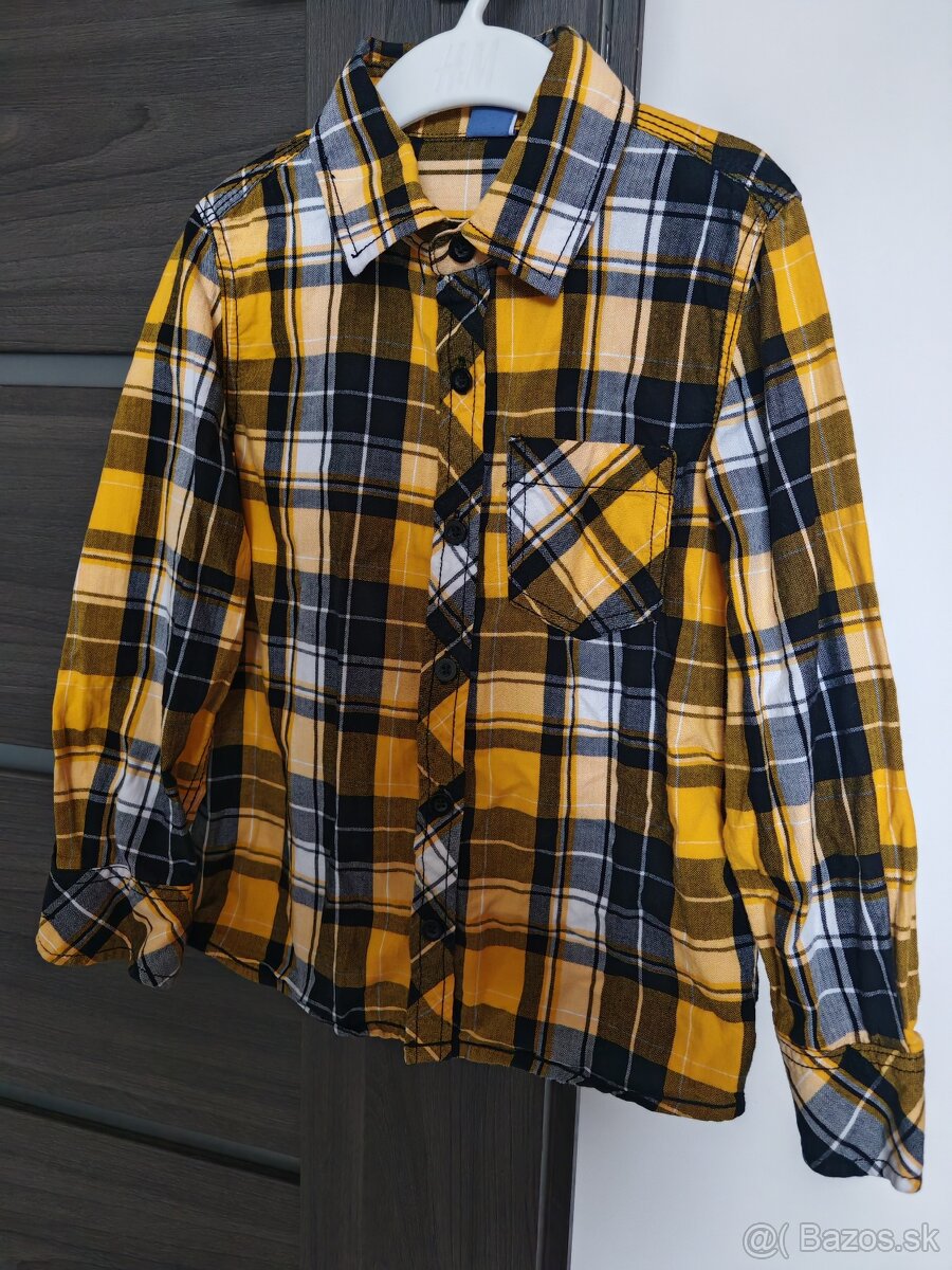 Chlapčenské košele veľkosti 104-122 - 3