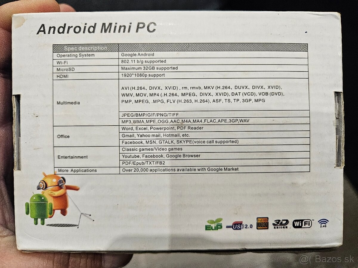 Android mini PC 25e - 3