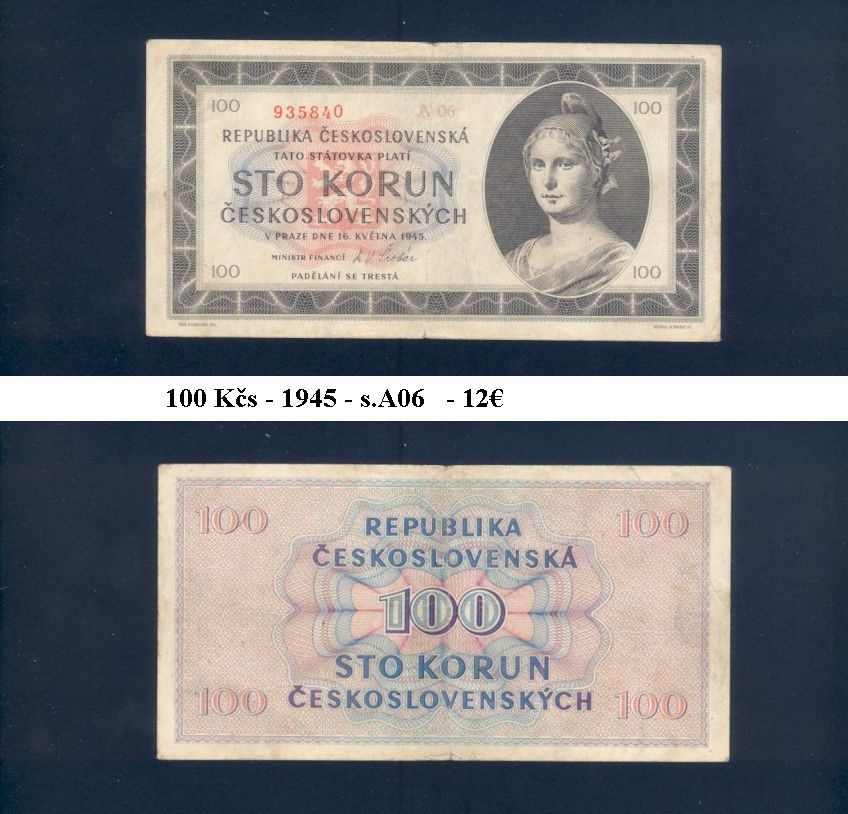 Bankovky Československo - 3