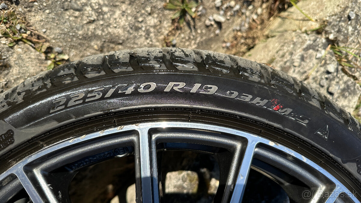 Predám Disky 19" so zimnými pneu a TMPS - 3