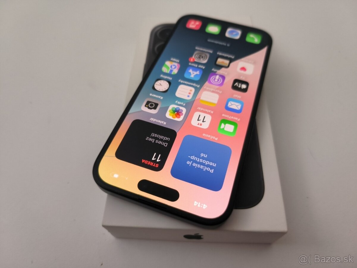 apple iphone 16 128gb Midnight / Batéria 95% - 3