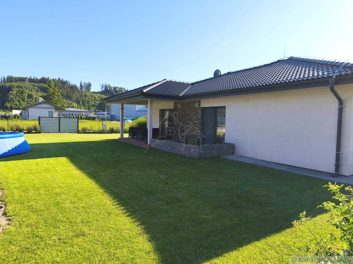 Novostavba bungalovu s veľkým pozemkom 909 m2 v obci Ivach - 3