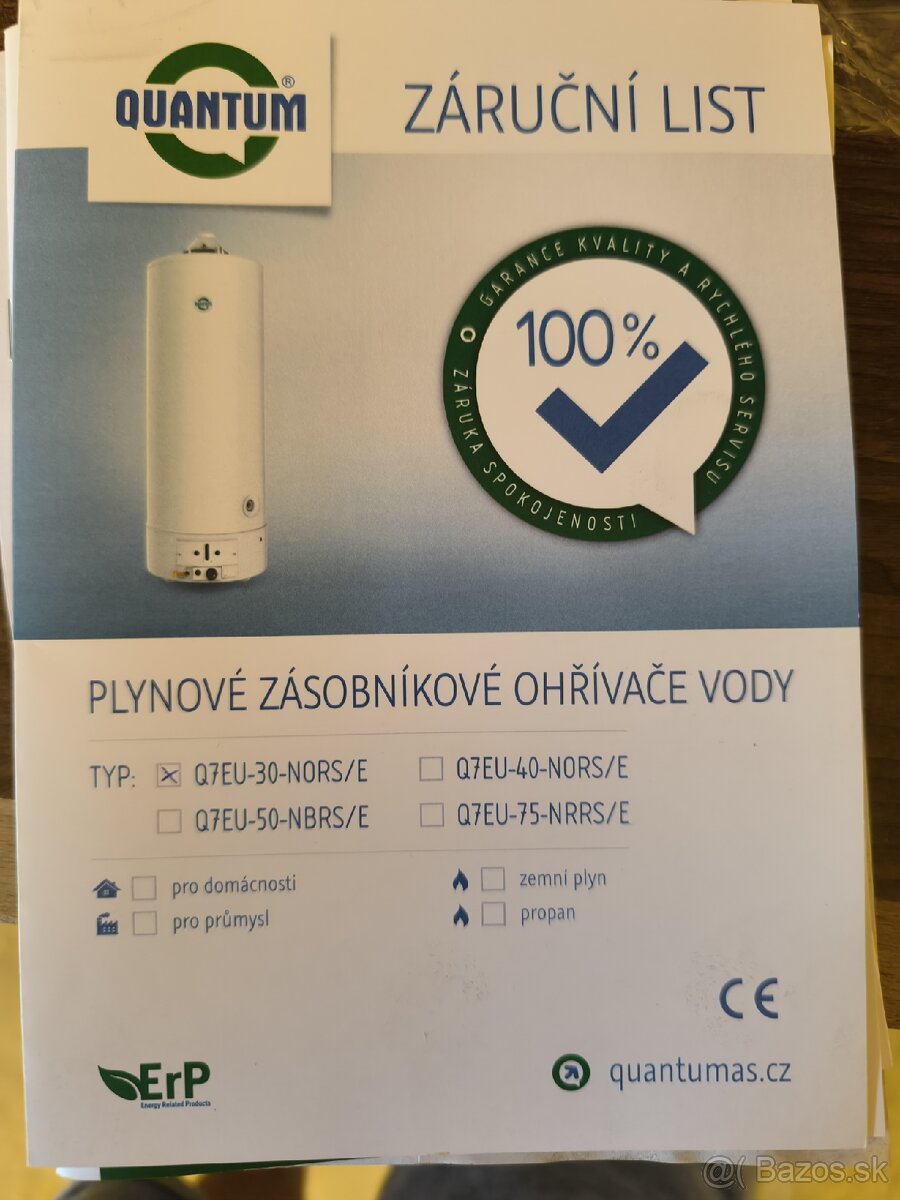 Plynový ohrievač vody - 3