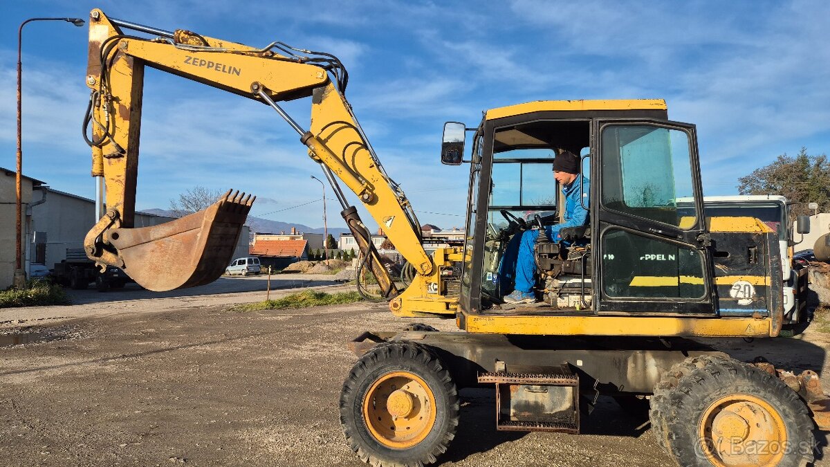 Zeppelin ZM 100 kolesovy bager - 3