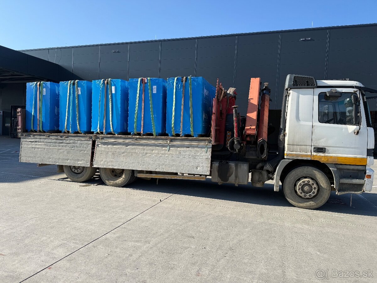 Mercedes Actros s hydraulickou rukou 3in1 - 3