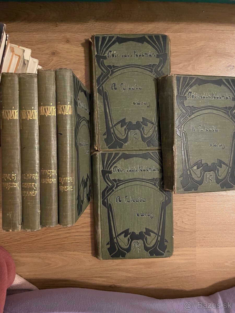Knihy staré maďarské-maďarskí básnici a spisovatelia - 3