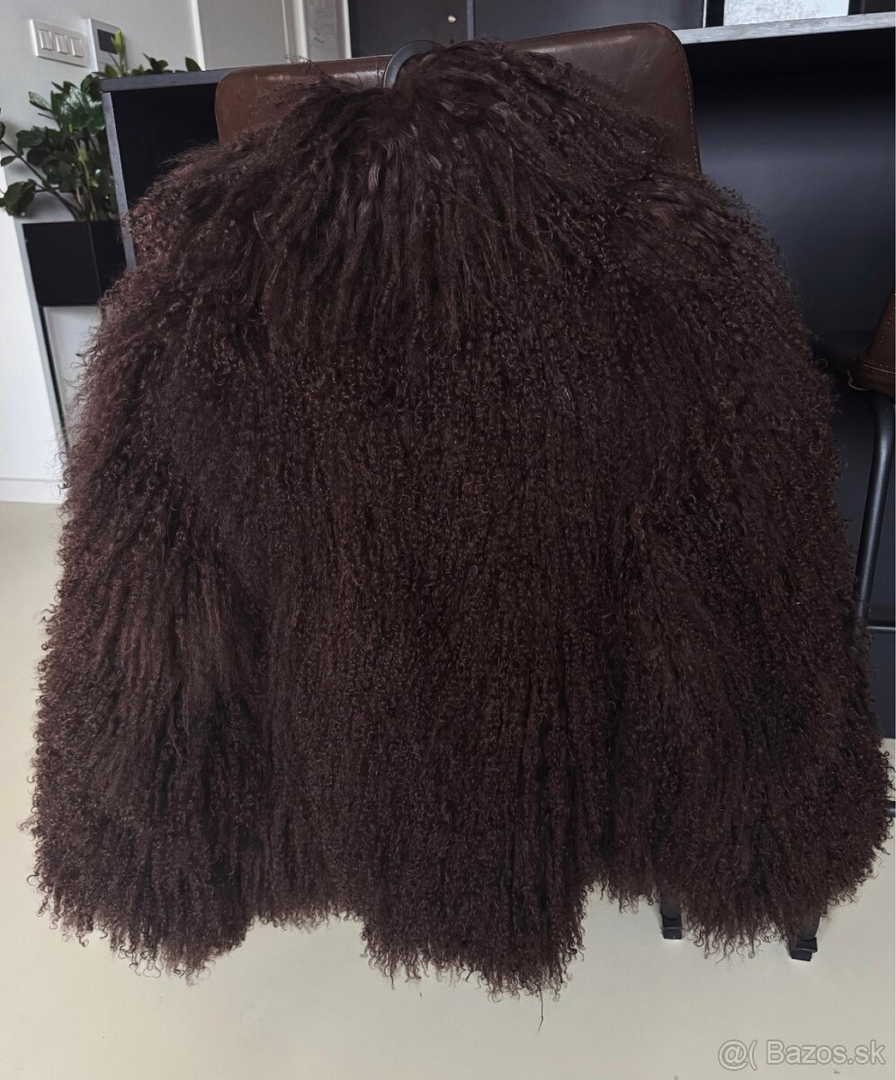 Prírodný kožuch z mongolskej ovce - 3