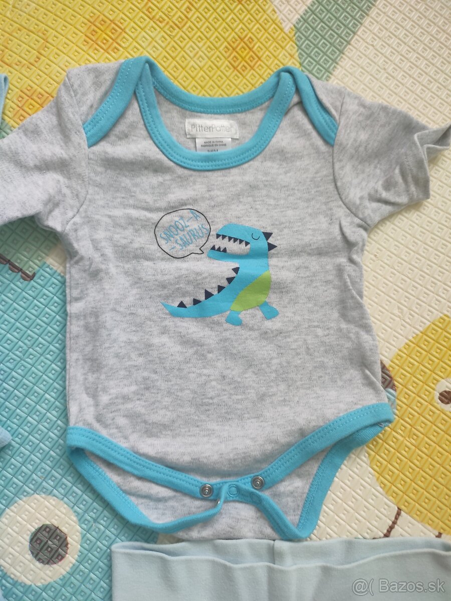 Komplet bodička a nohavic 3-6 mes. - 3