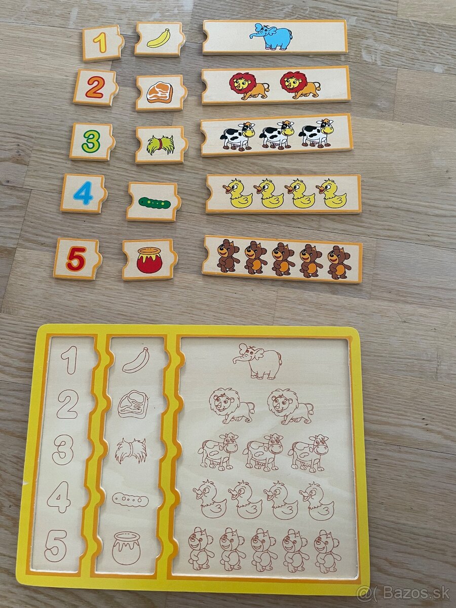 Drevené puzzle - 3
