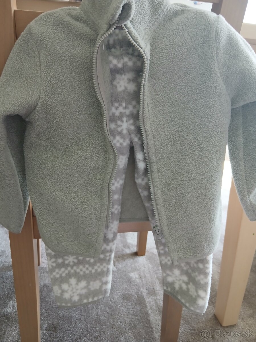 Teplá súprava na zimu veľ.80/86, Vianoce - 3