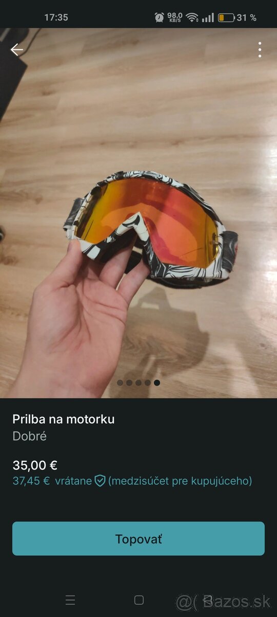 Prilba veľkosť L - 3