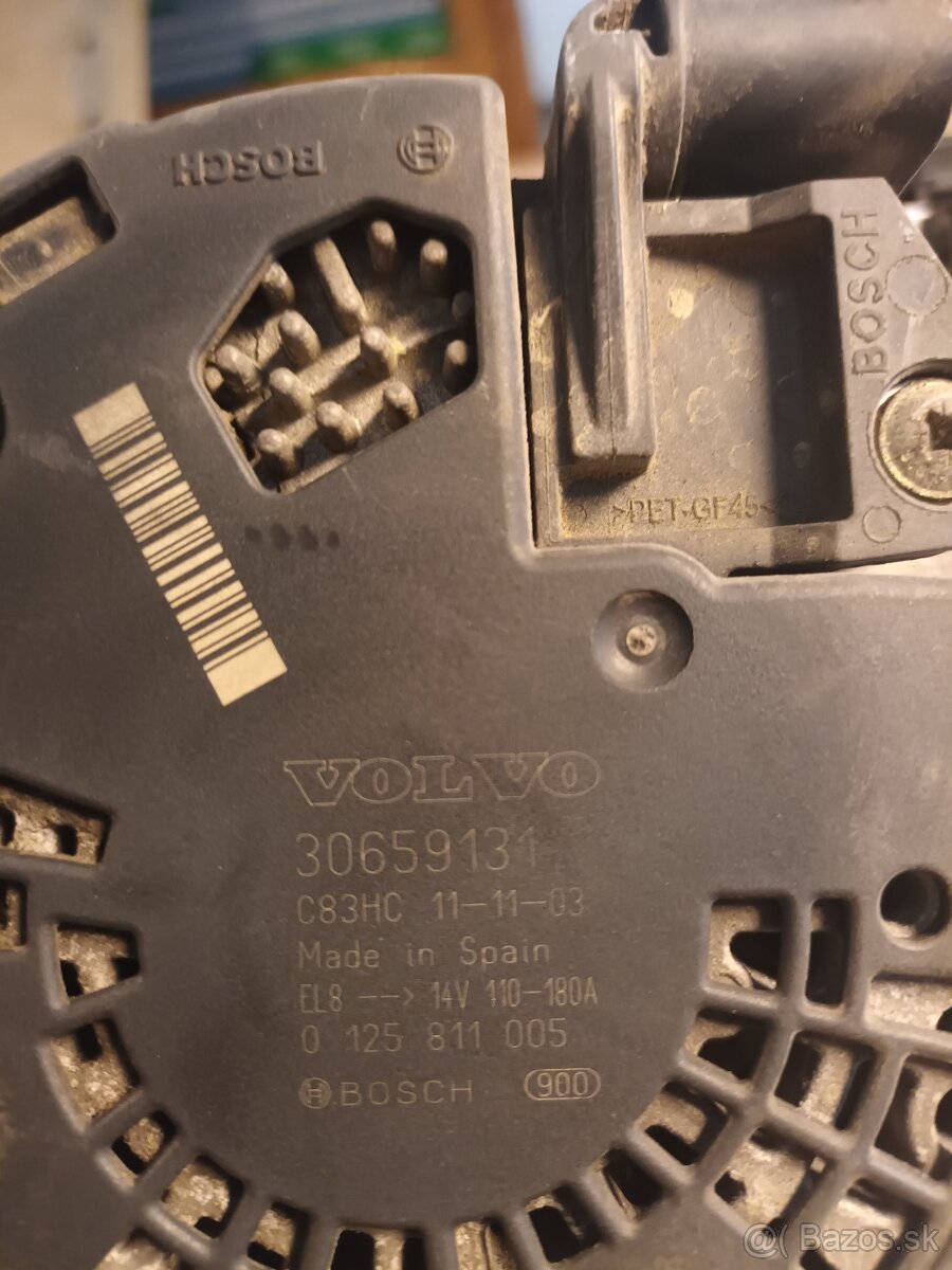 Alternátor volvo xc 60 2.4 d5 158.kw - 3