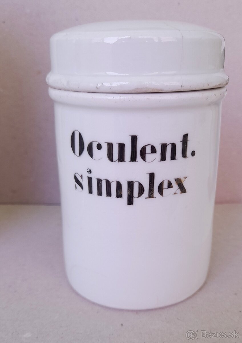 Lekárnické dózy. - 3