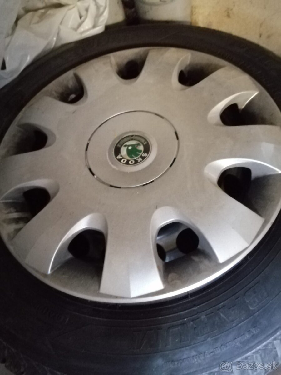 Predám zimné pneu na diskoch - 3