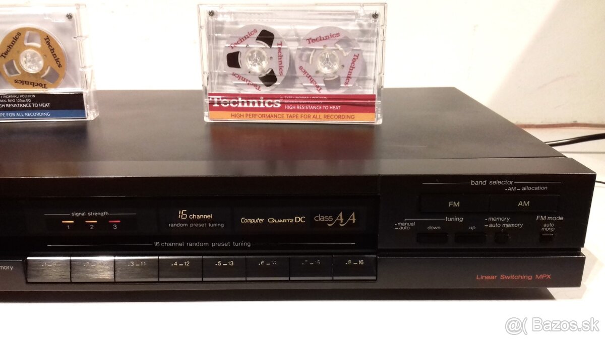 ClassAA 3x spickovy tuner TECHNICS, Japan, AT29, AT08, AT23 - 3