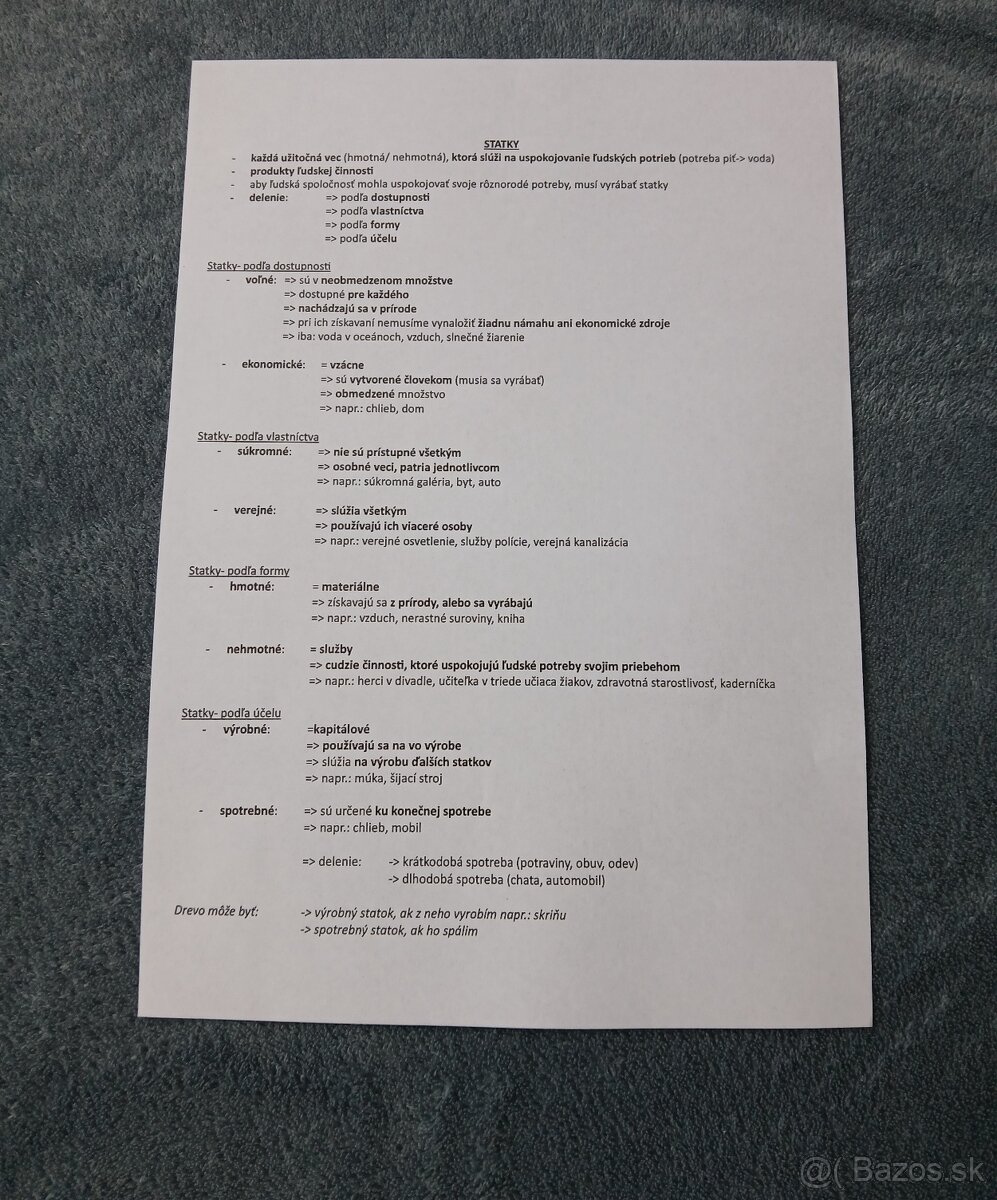 Kompletné poznámky na maturitu z občianskej náuky - 3