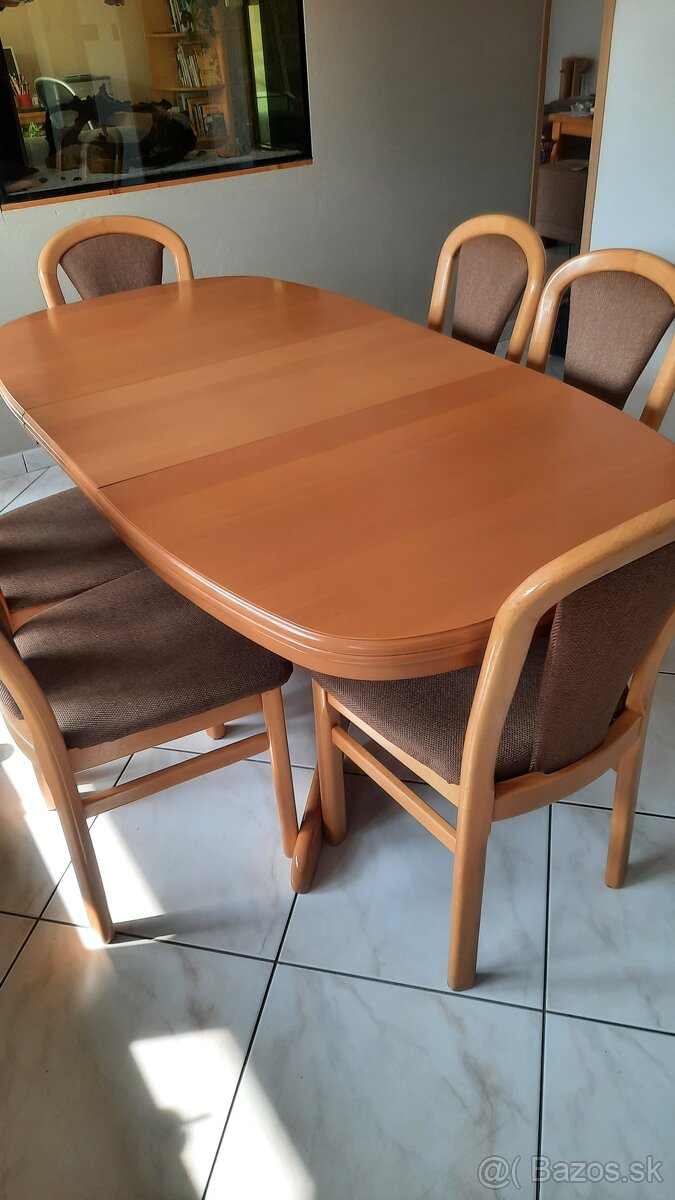 kvalitný bukový stôl - 3