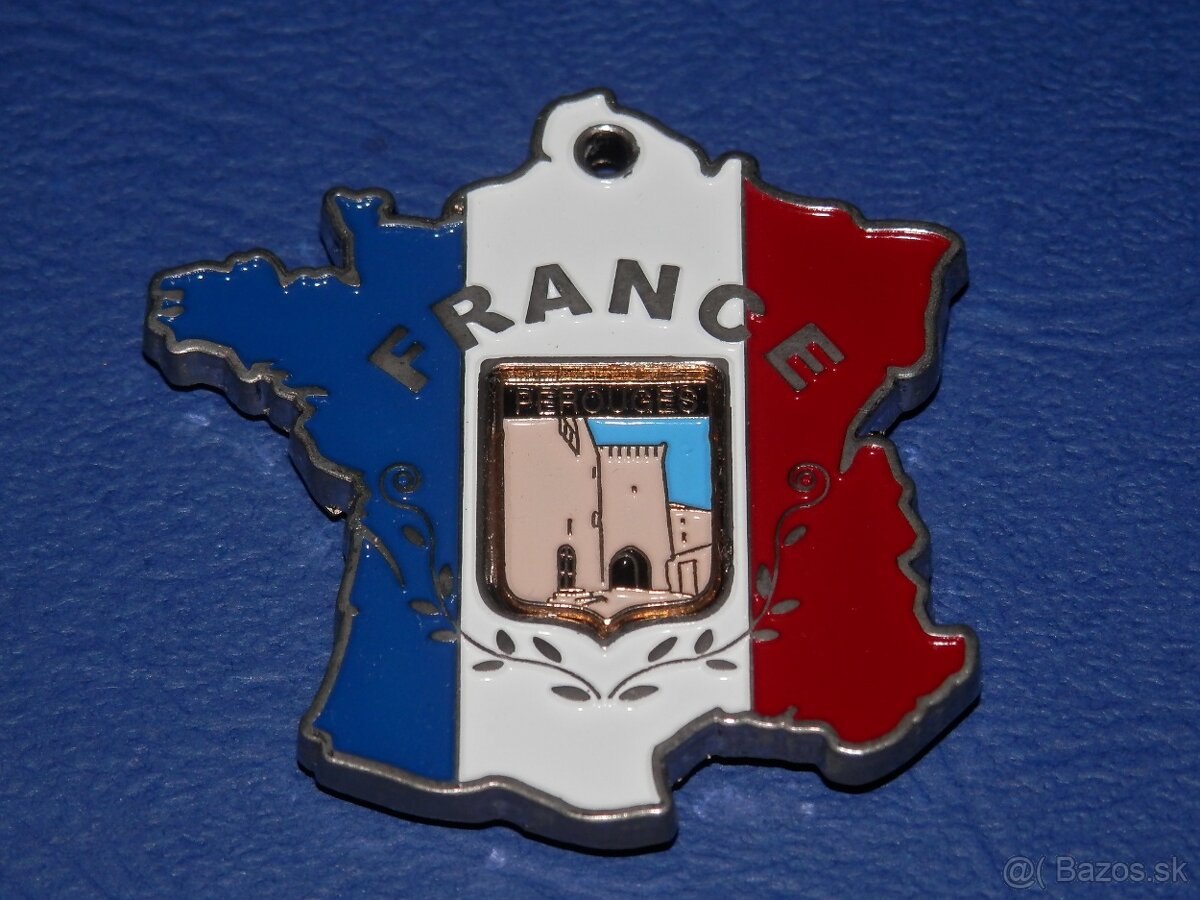 Kovové magnetky FRANCÚZSKO - 3