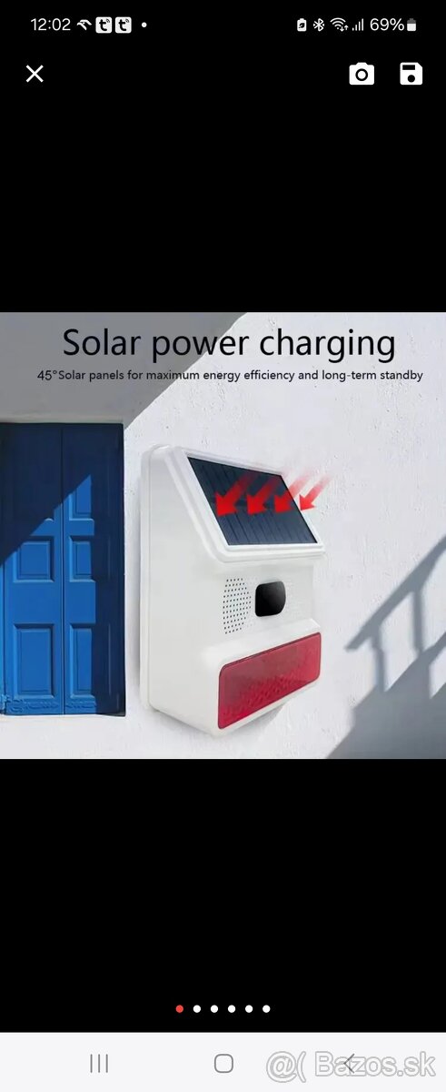 Solar wifi alarm tuya Smart - 3