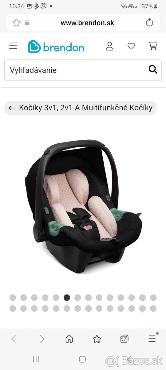 Detský kočík trojkombinácia - 3