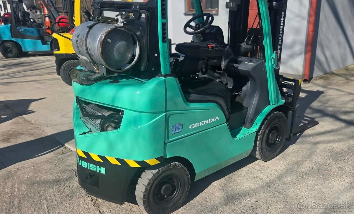 Vysokozdvižný vozík MITSUBISHI FG15N LPG - 3