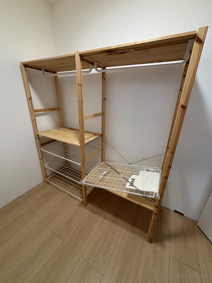 IKEA IVAR policový systém - šatník, chodba, predsieň. - 3