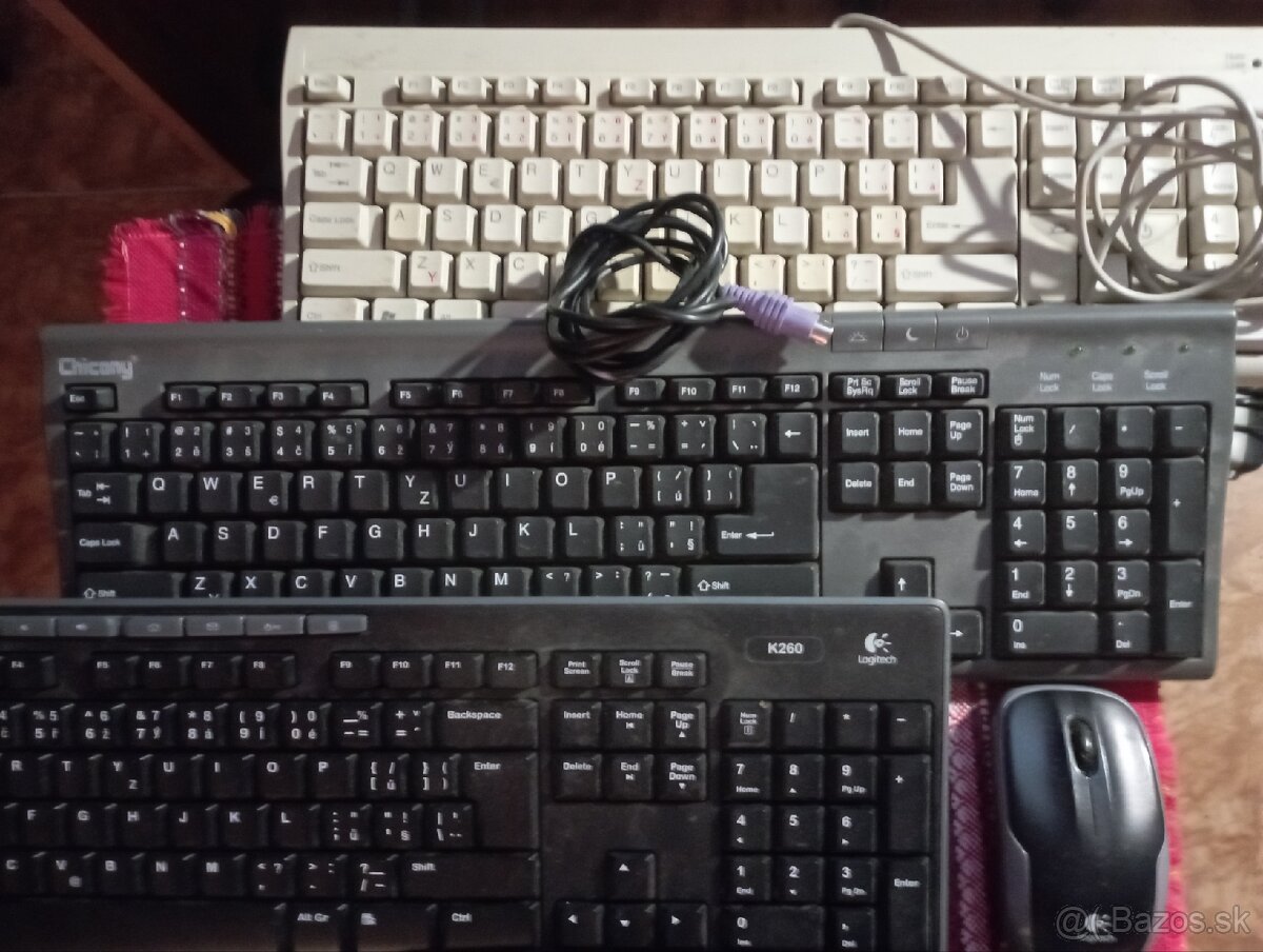 Klávesnice + myši - 3