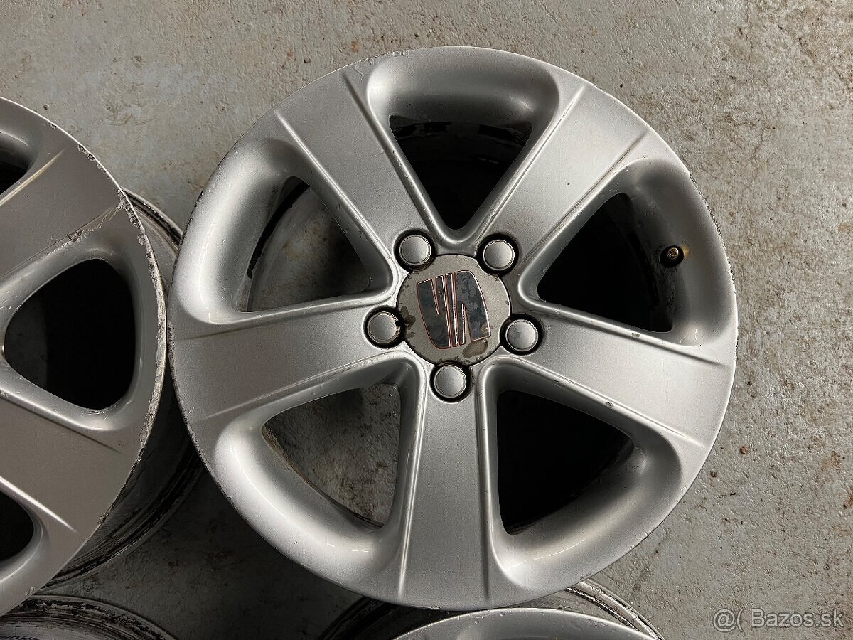 Predám elektróny 5x112 R16 original Seat - 3
