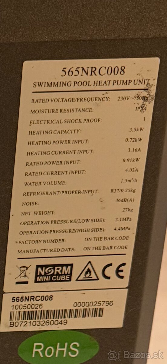 Bazénové tepelné čerpadlo - 3