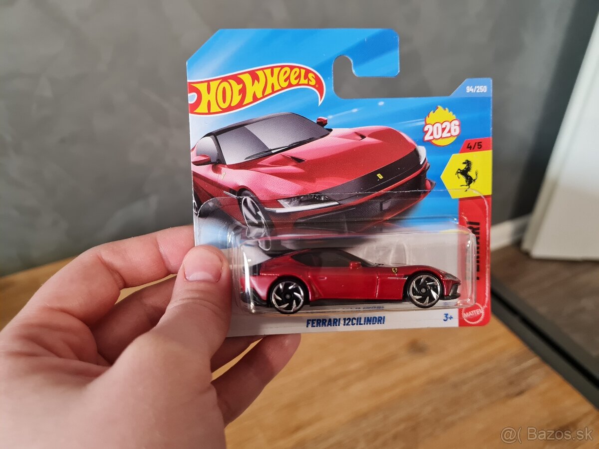 Ferrari Cilindri a Treasure Hunt 2026 Hot Wheels - 3